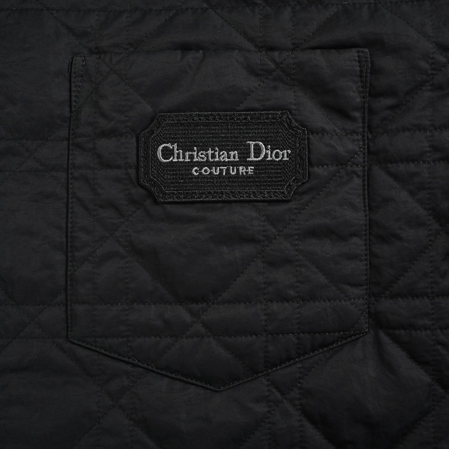 Dior Quilted Couture Jacket – Black - image 5