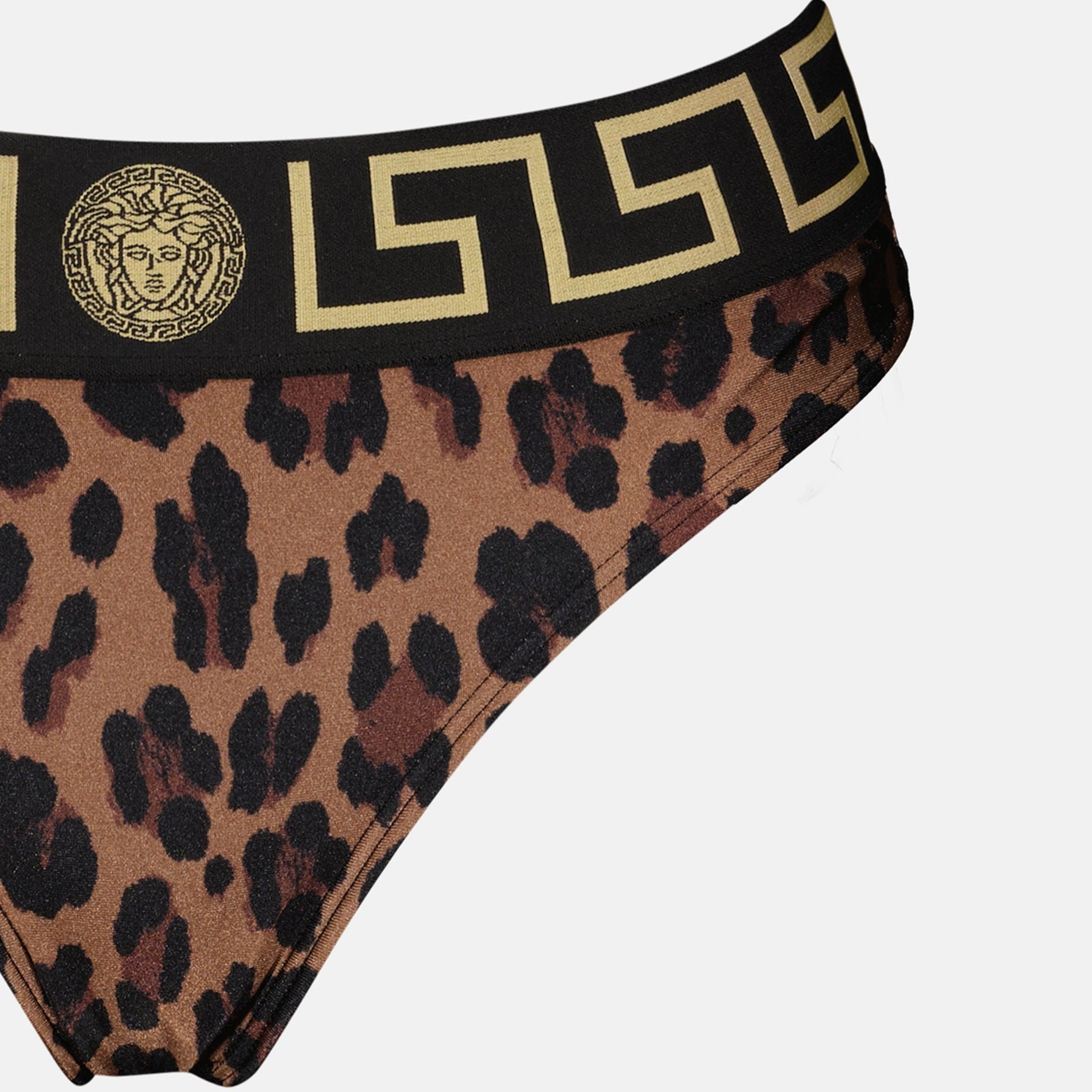 Versace Leopard Bikini Bottom - image 3