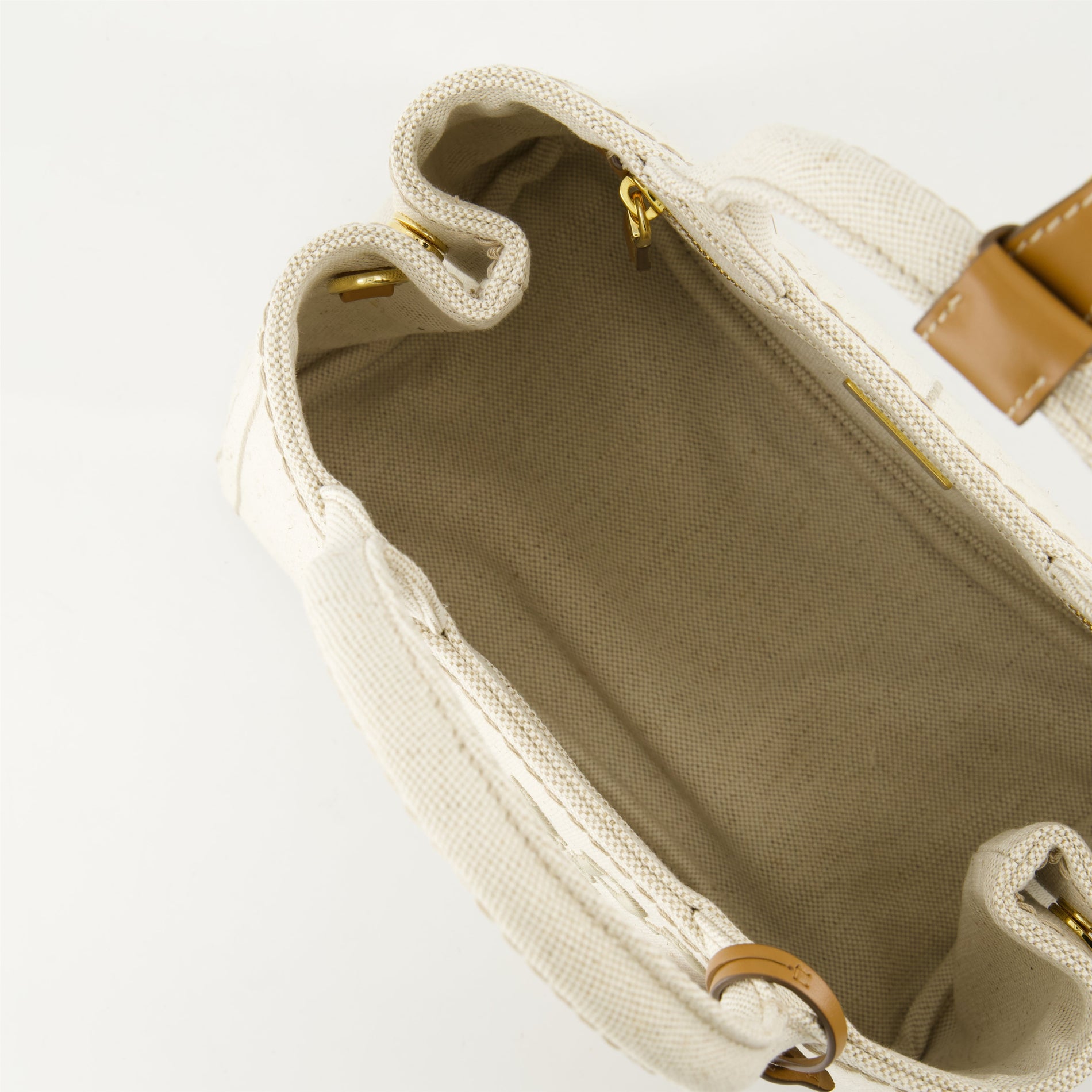 Prada Canvas Tote Bag - image 4