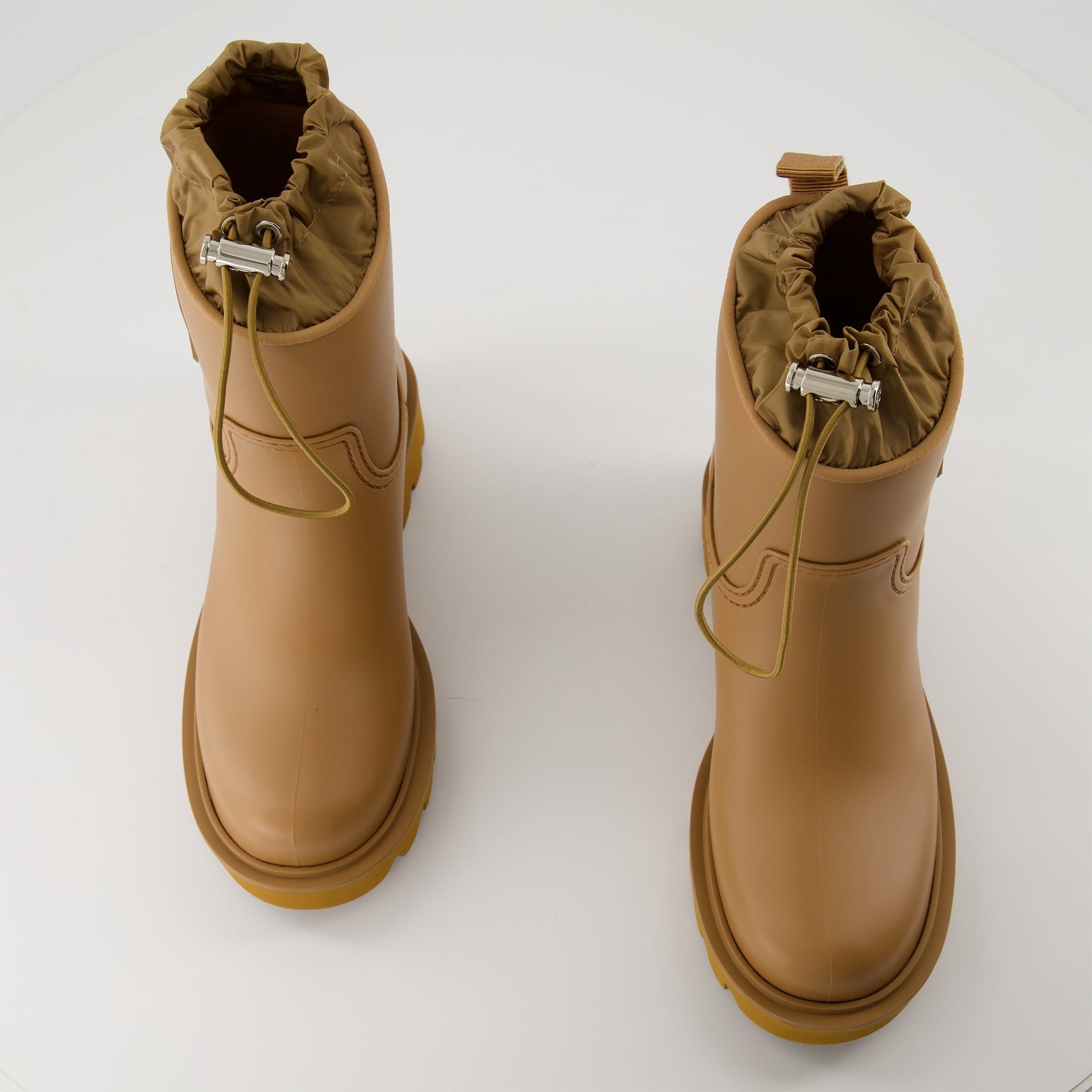 Moncler Ginette Rain Boots-Beige - image 6