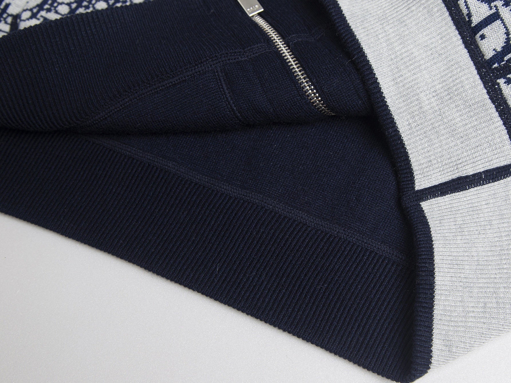 Dior Oblique Wool Zip Hoodie - image 3
