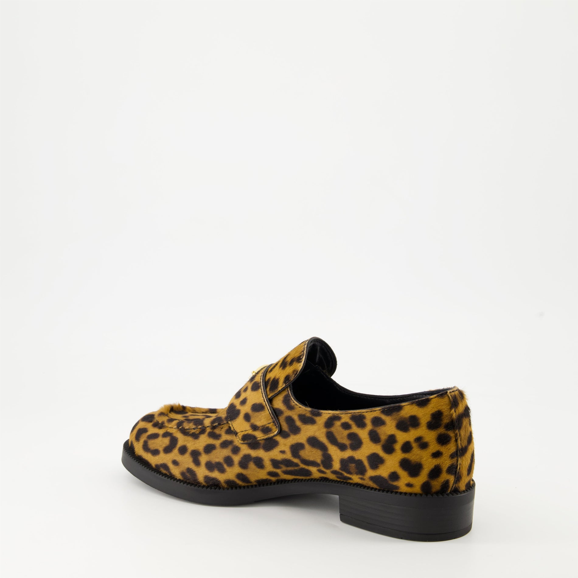 Prada Leopard Haircalf Loafers - image 3