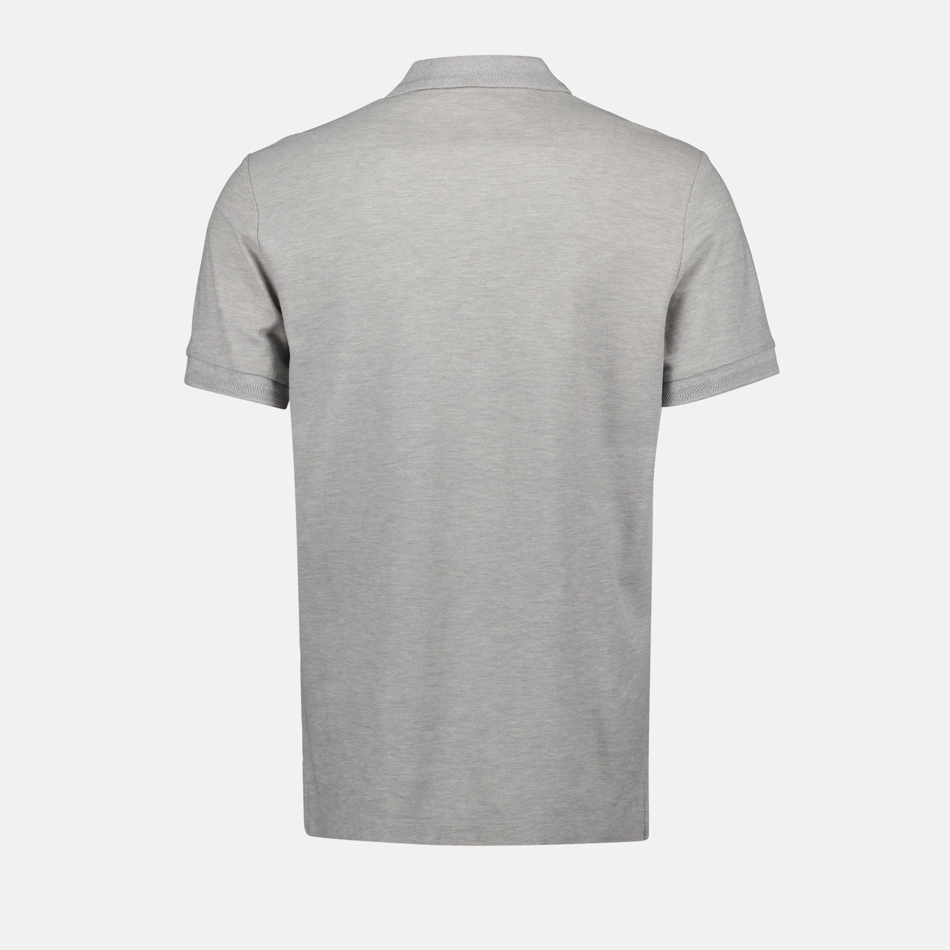 Burberry Grey Polo with Tonal TB Monogram - image 4