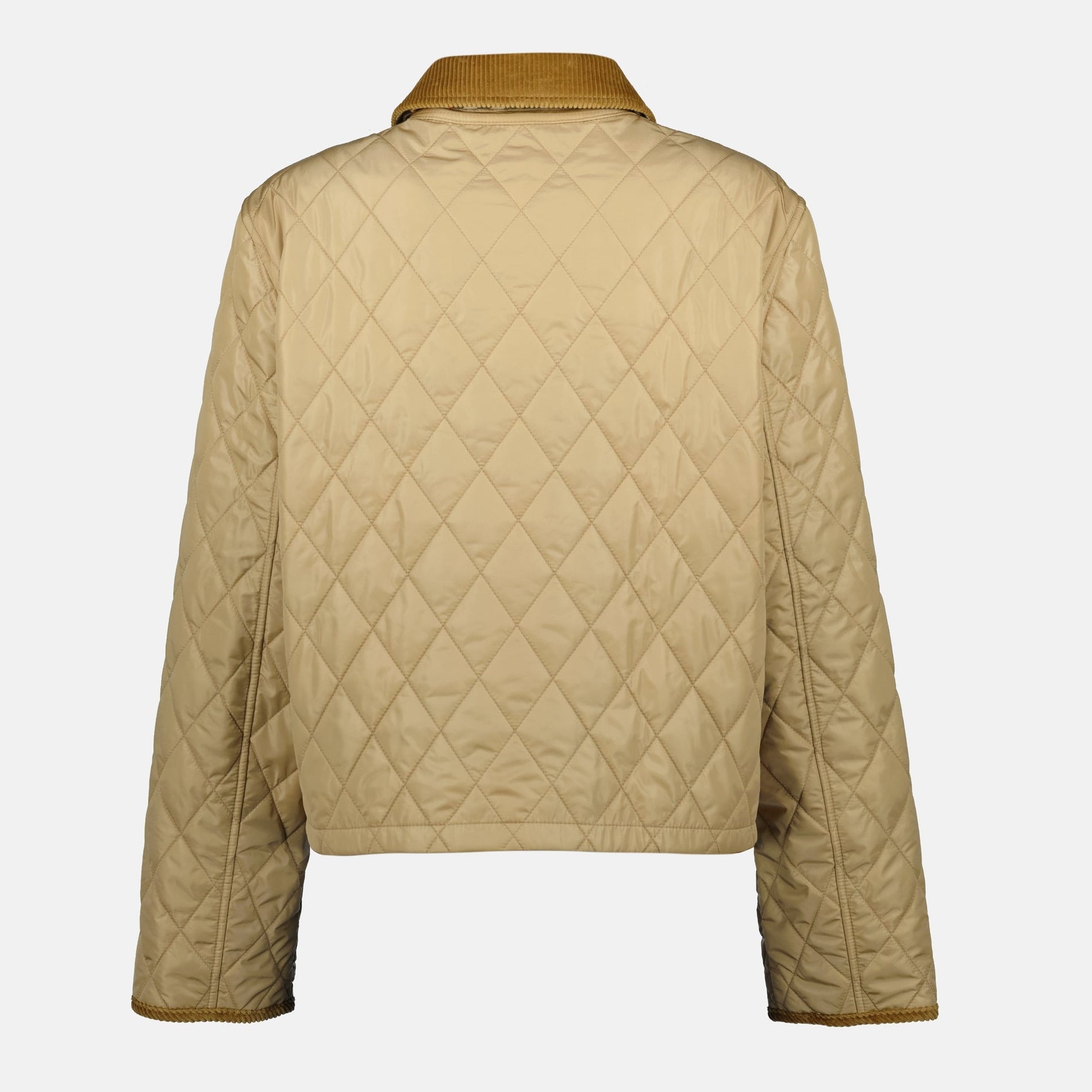 Burberry Cropped Quilted Jacket - image 2