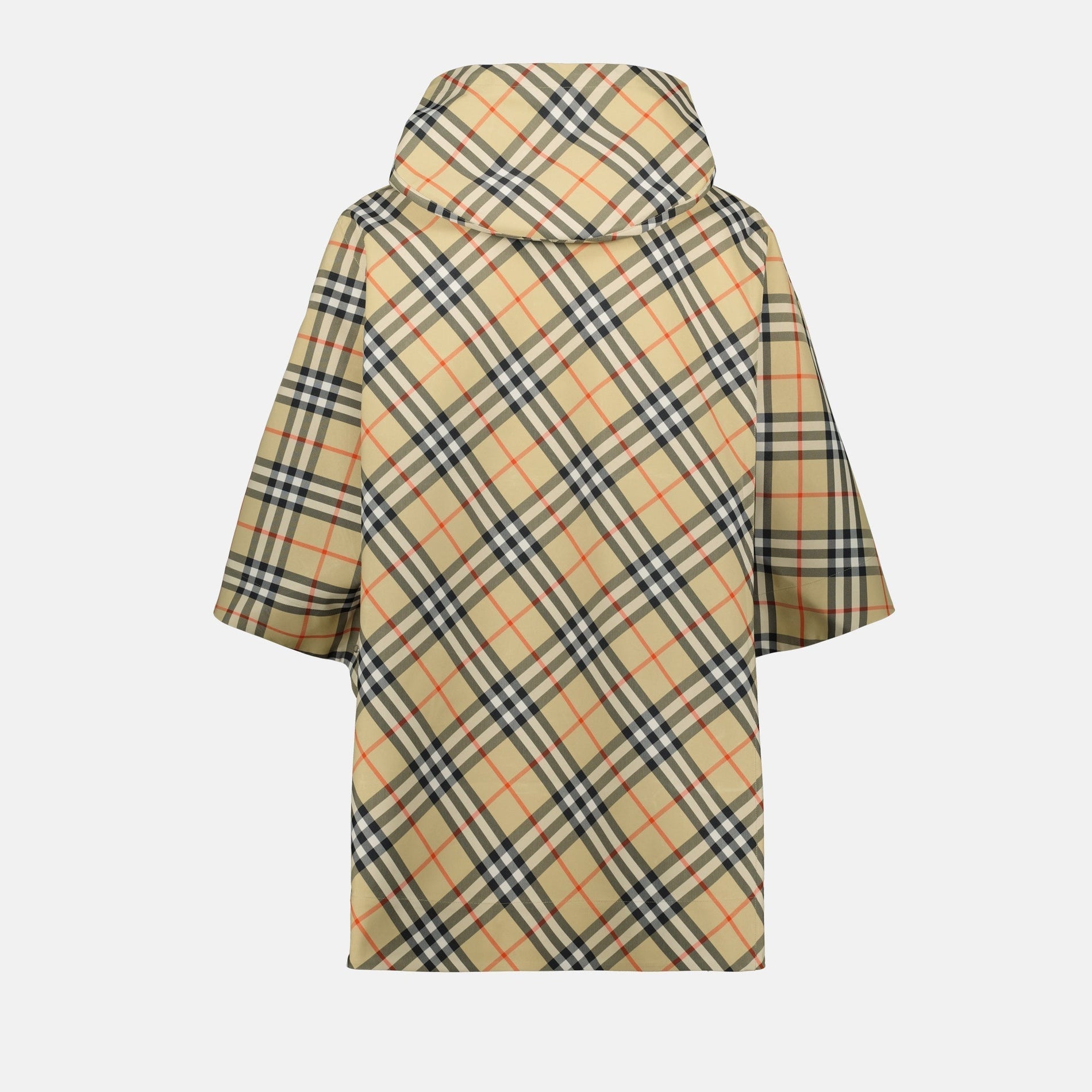 Burberry Check Plaid Cape - image 2
