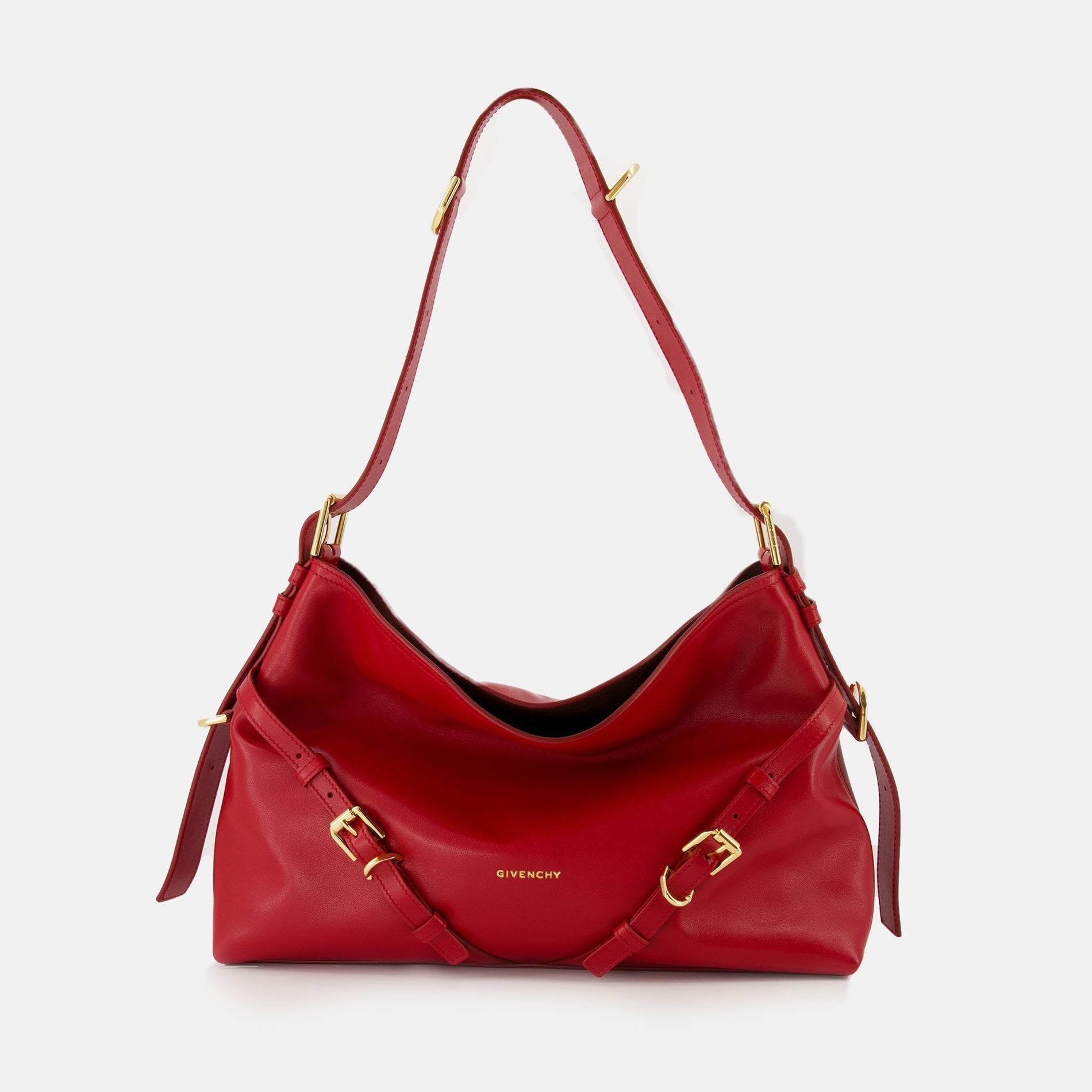 Givenchy Voyou Shoulder Bag – Red