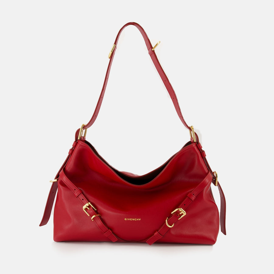 Givenchy Voyou Shoulder Bag – Red