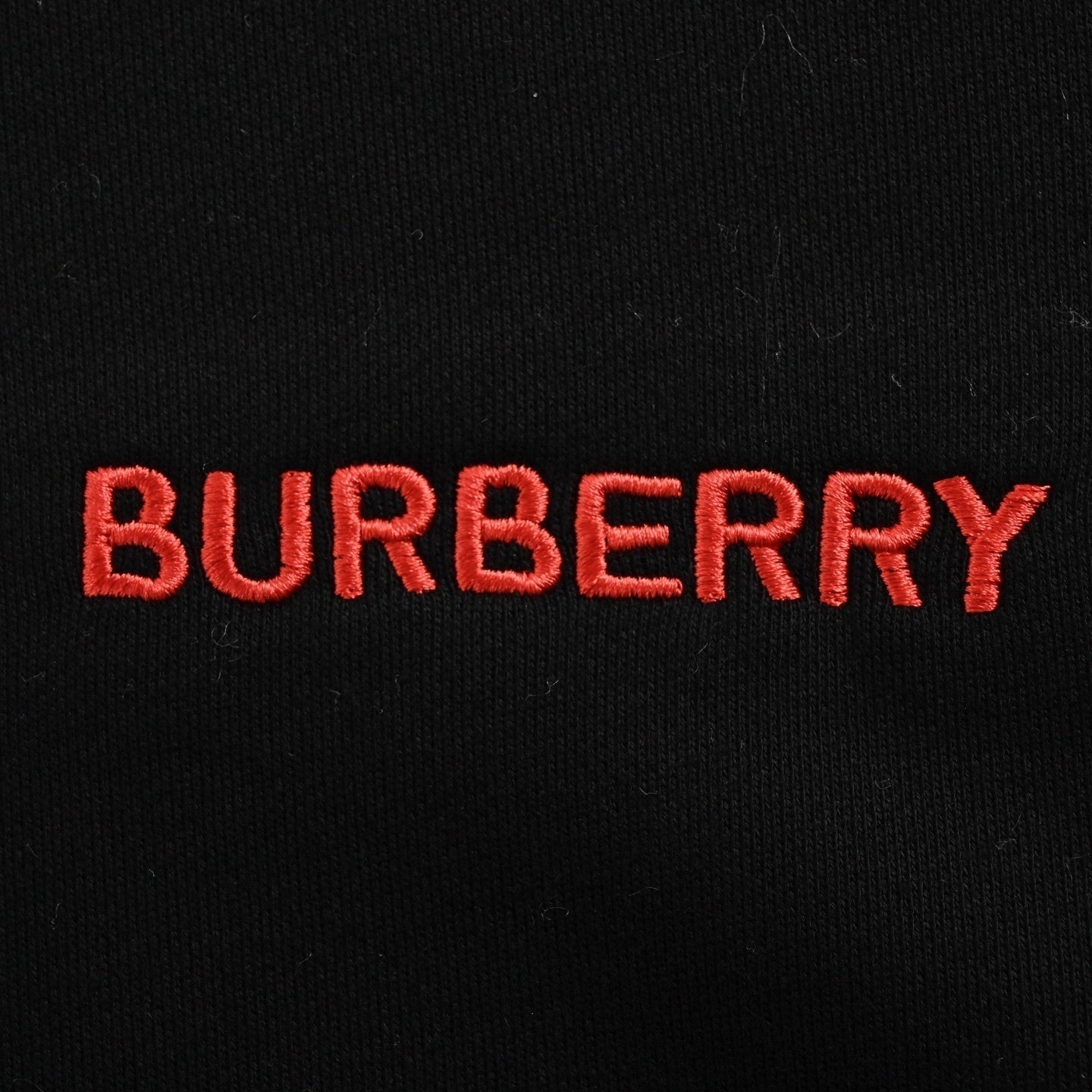 Burberry Boutique Black Crewneck Sweatshirt with Icon Stripe Trim - image 6