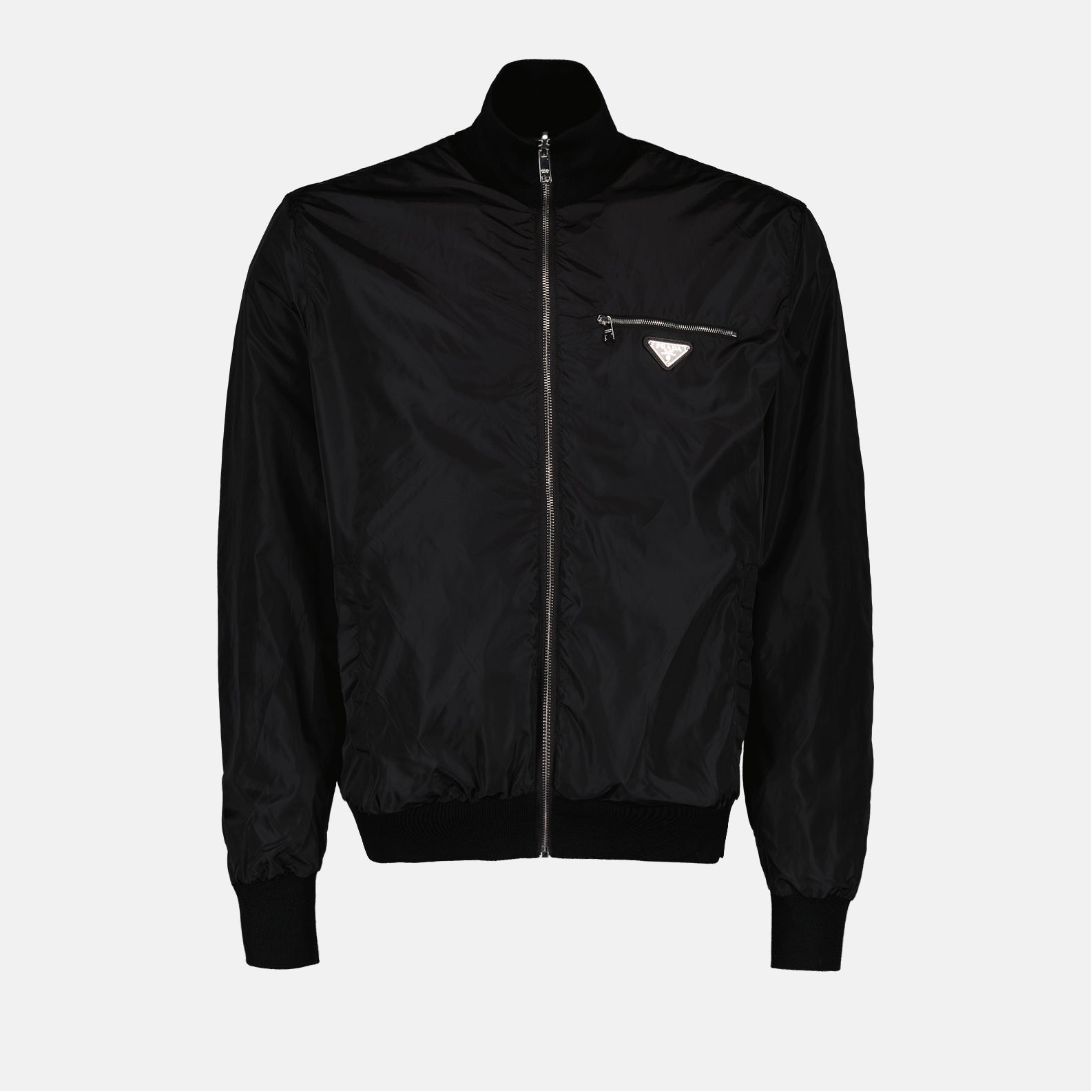 Prada Re-Nylon and Wool Bomber