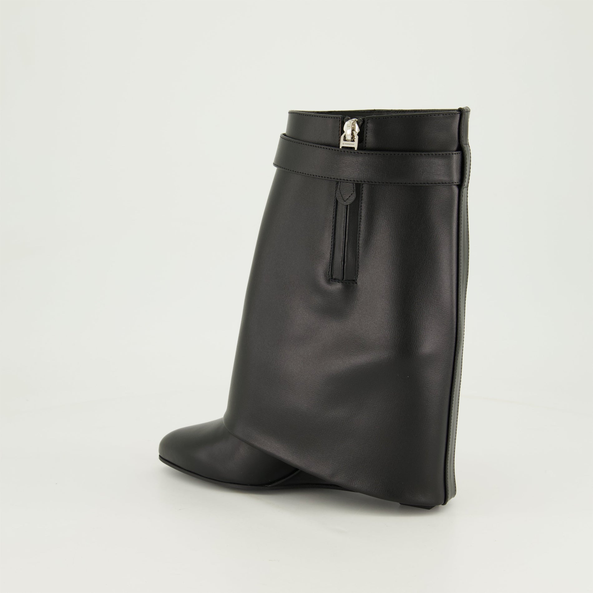 Givenchy Shark Lock Wedge Boots - image 3