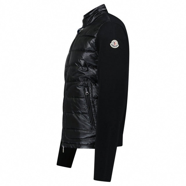 Burberry Padded Wool Zip-Up Cardigan - Black - image 2