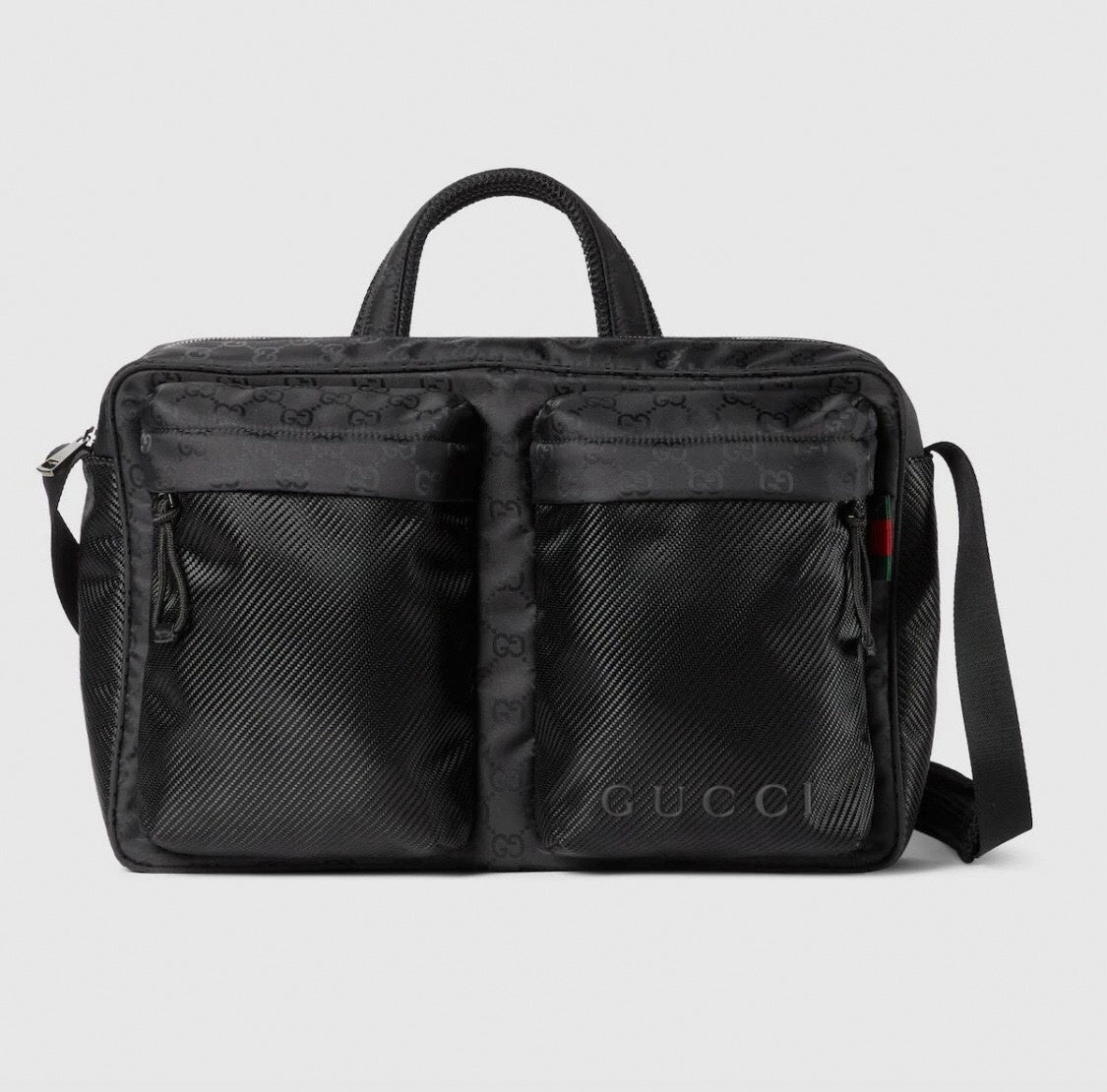 Gucci Black Crossbody Utility Bag - image 3
