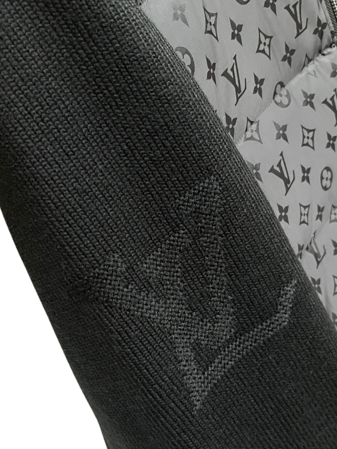 Louis Vuitton Monogram Hybrid Knit & Puffer Jacket - image 5