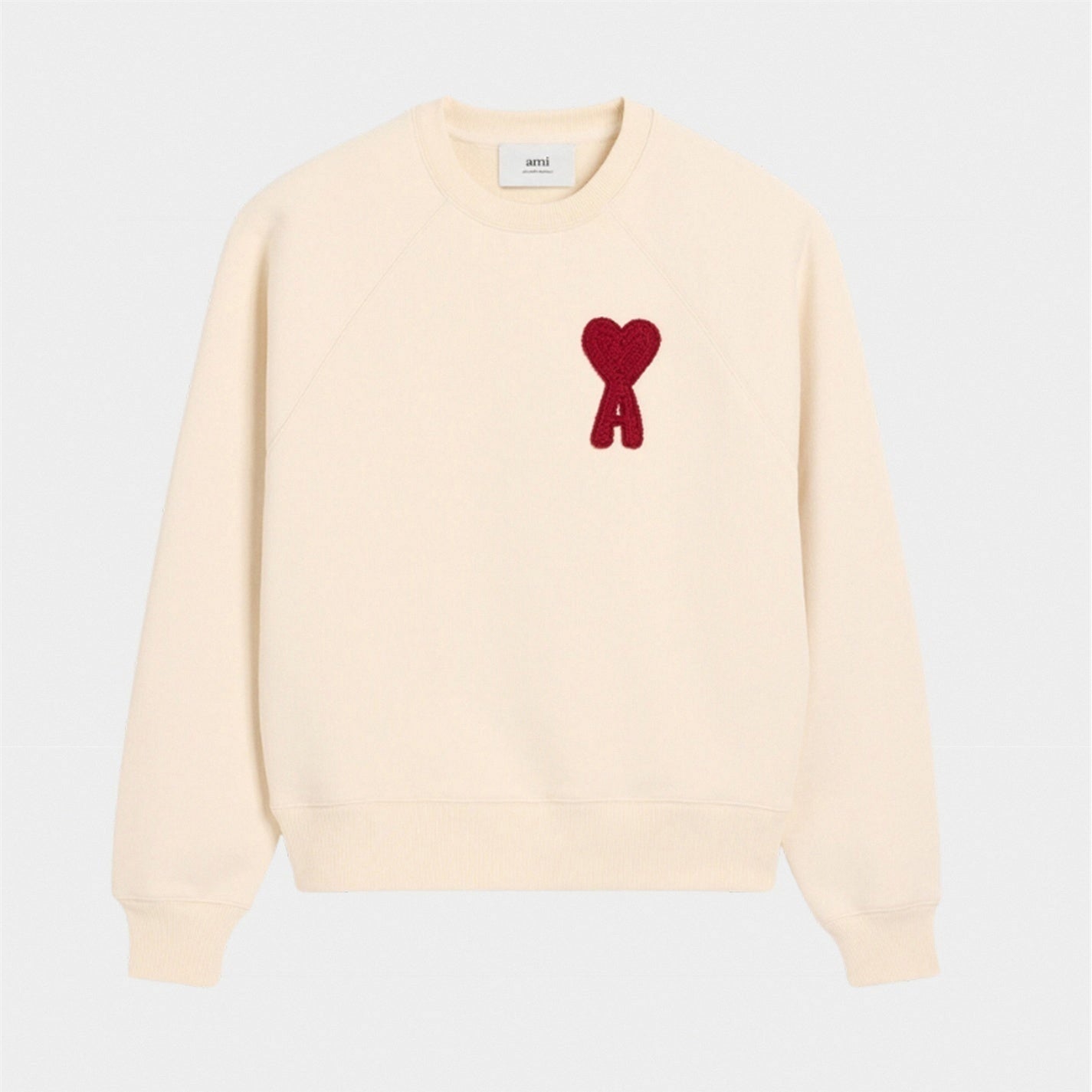 Ami Paris Ami de Coeur sweatshirt in heavy loopback