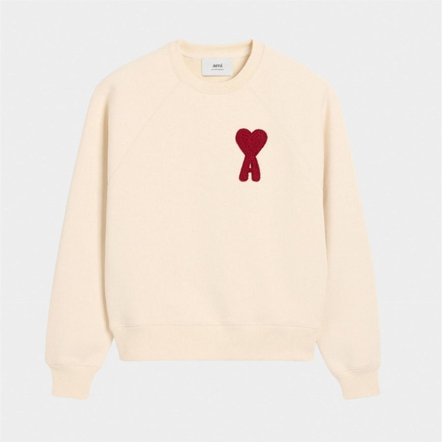 Ami Paris Ami de Coeur sweatshirt in heavy loopback