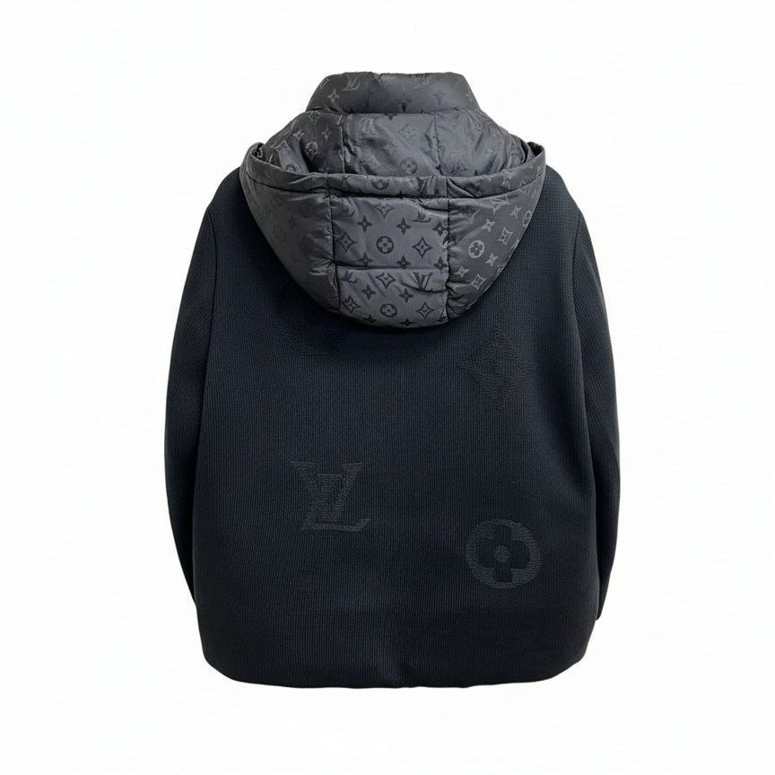 Louis Vuitton Monogram Hybrid Knit & Puffer Jacket - image 2