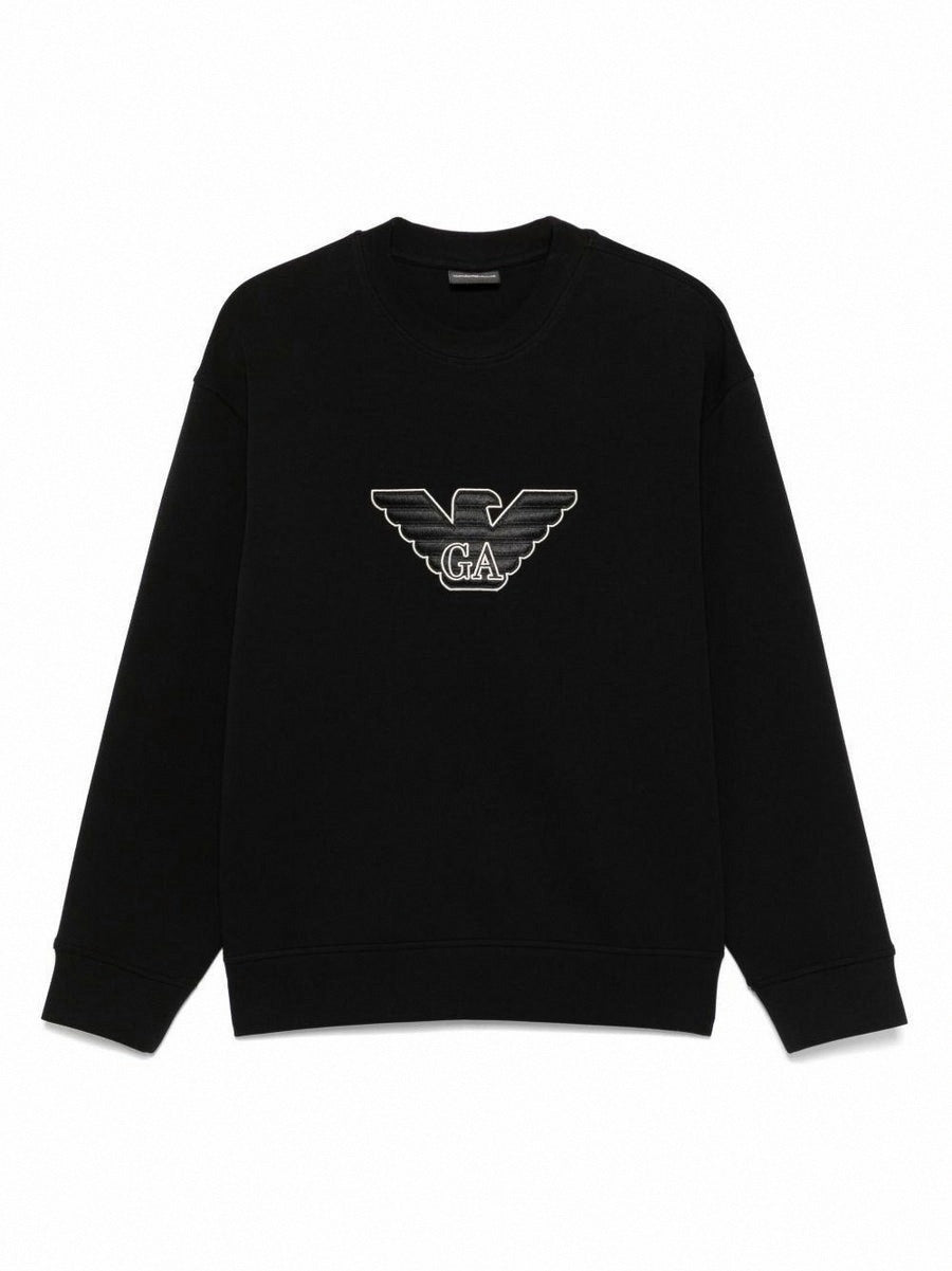 Emporio Armani Black Logo Sweatshirt
