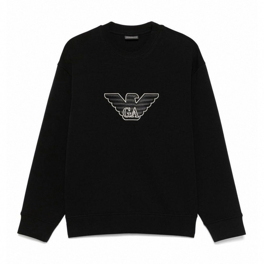 Emporio Armani Black Logo Sweatshirt - image 3