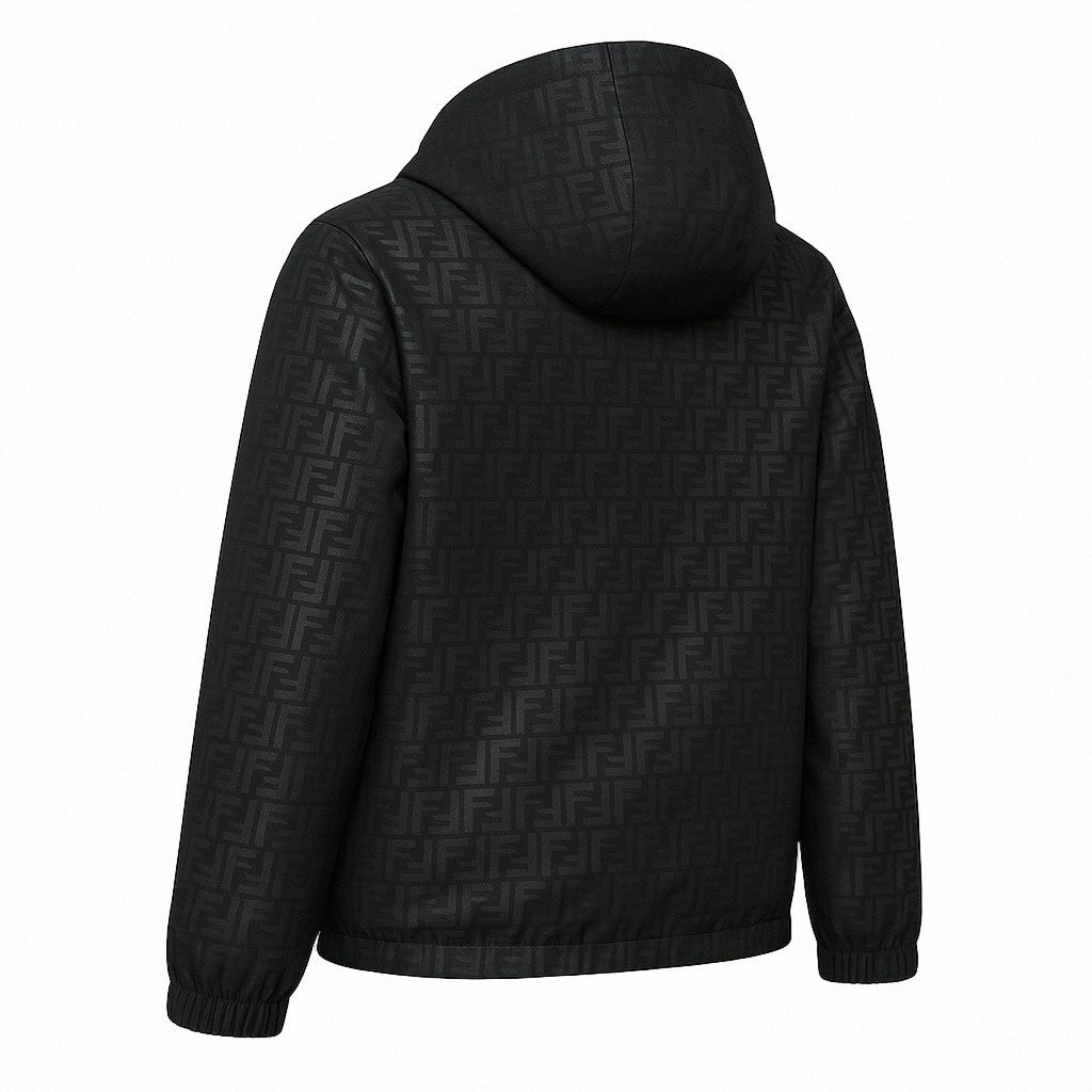 Fendi FF Monogram Hooded Jacket - image 2