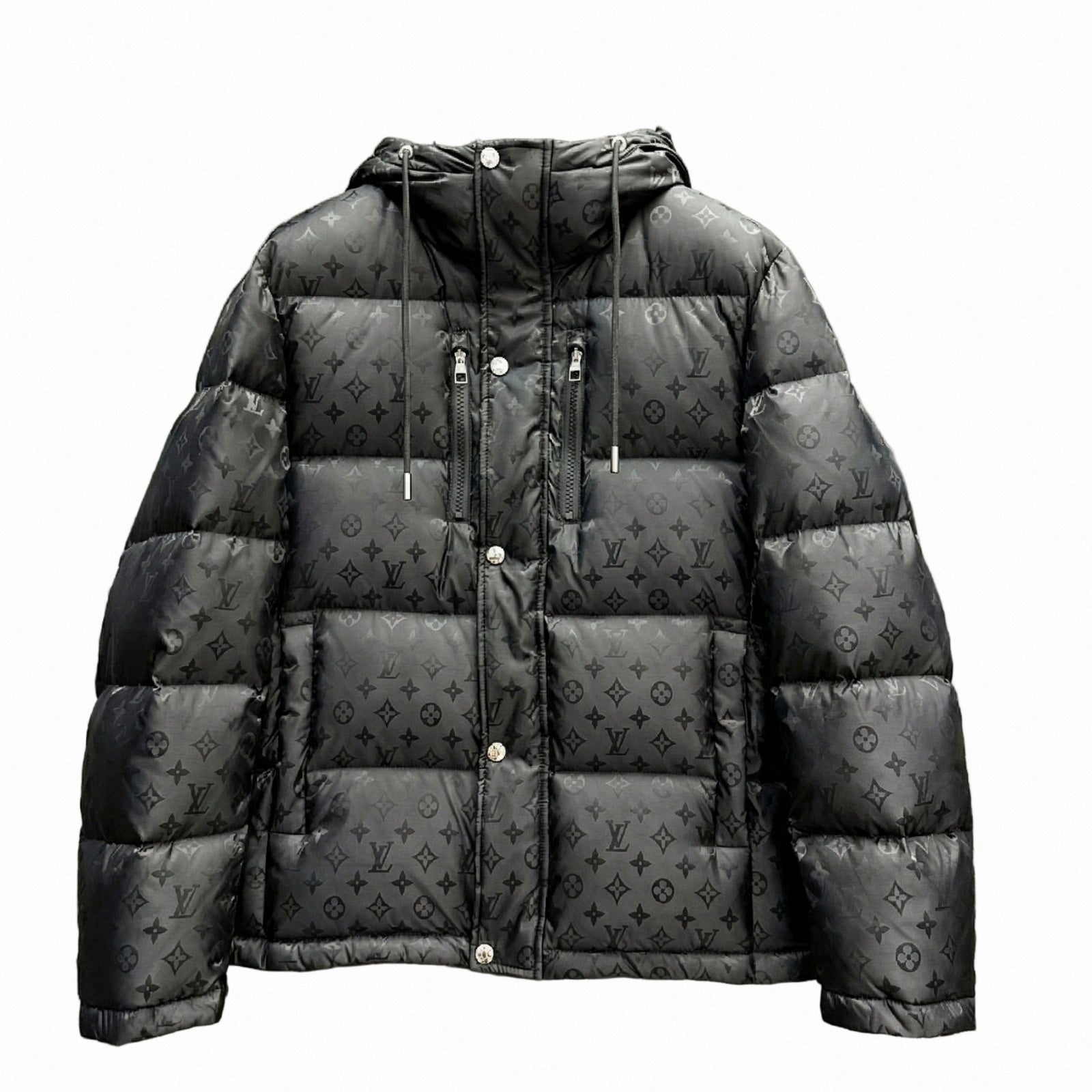 Louis Vuitton Monogram Noir Arctic Down Jacket