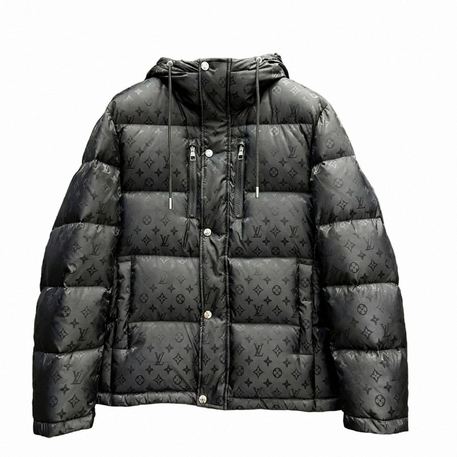 Louis Vuitton Monogram Noir Arctic Down Jacket