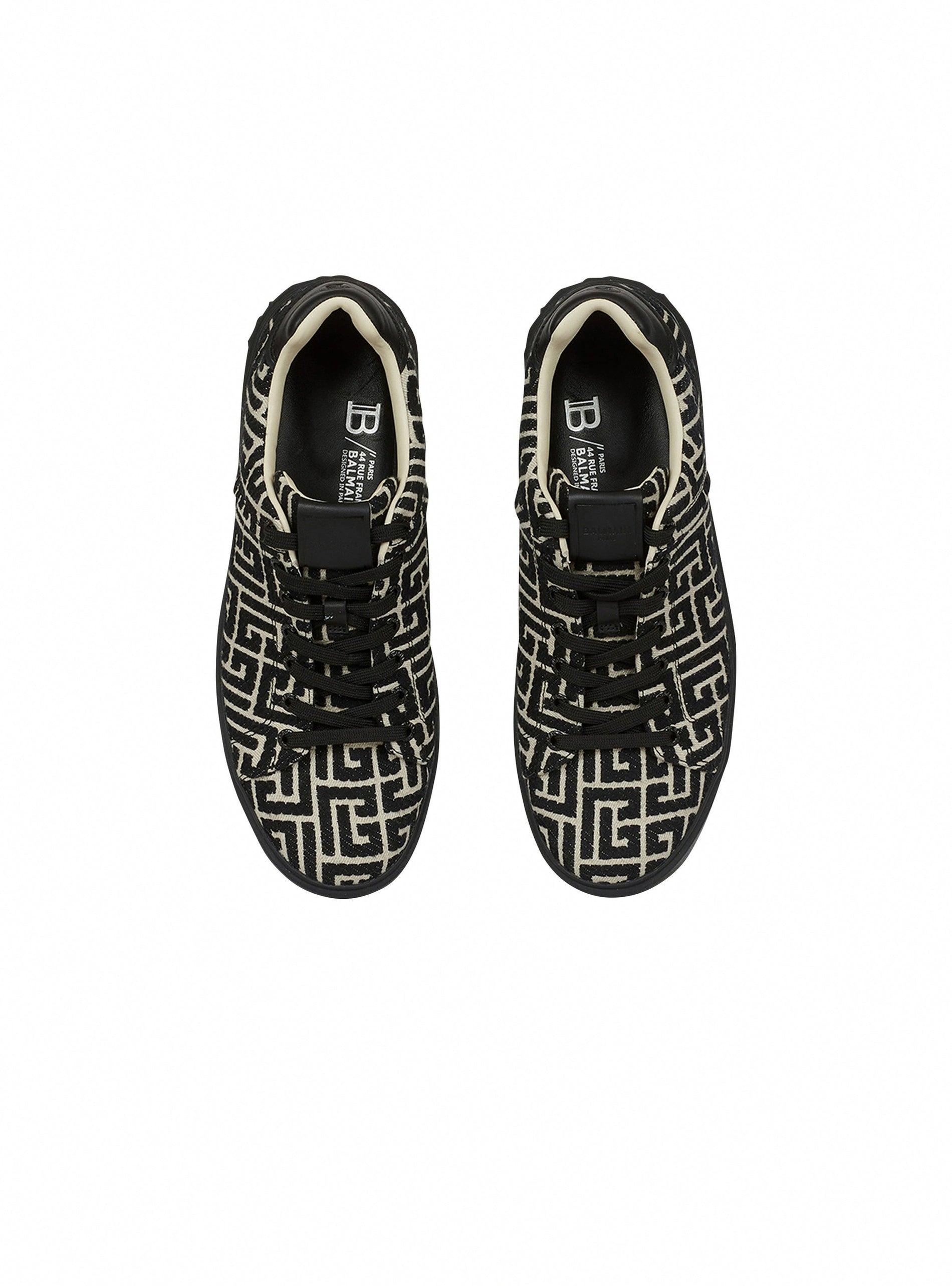 Balmain Monogram jacquard B-Court sneakers - image 3