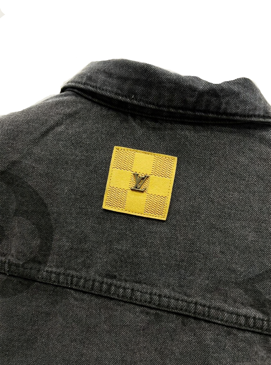 Louis Vuitton Black Monogram Denim Jacket - image 6