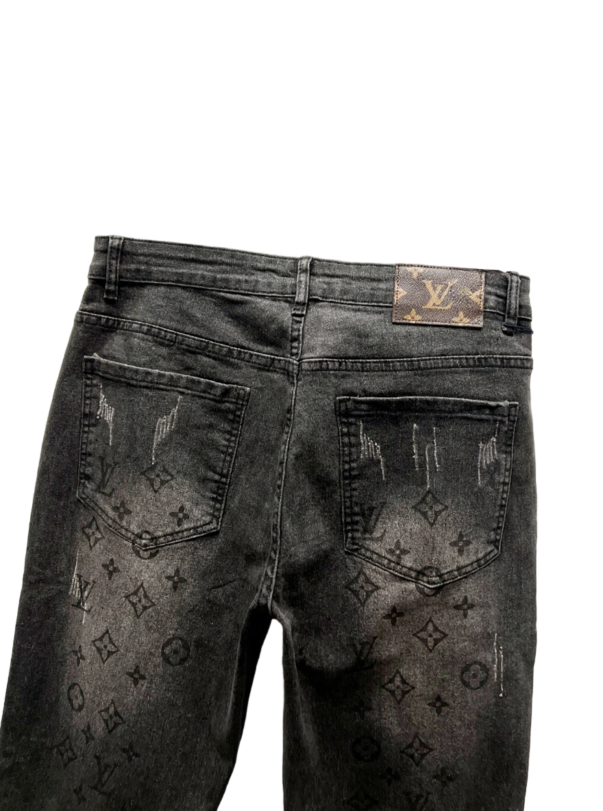 Louis Vuitton Black Monogram Jeans - image 4