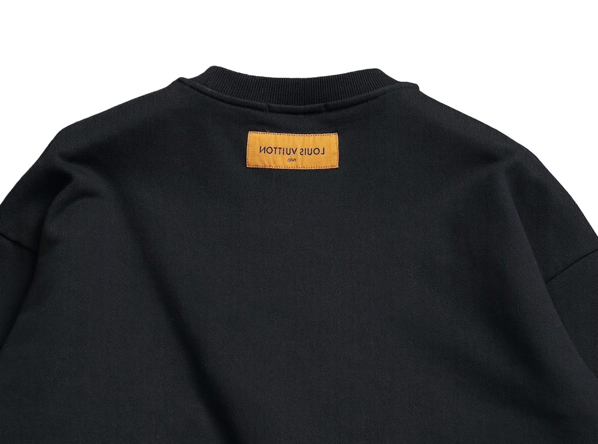 Louis Vuitton LV Black Monogram Sweatshirt - image 5