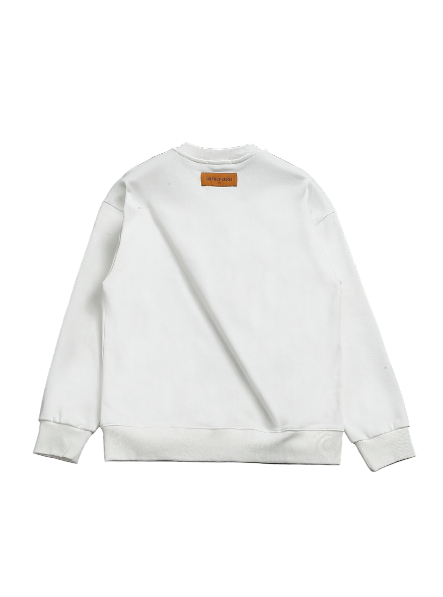 Louis Vuitton LV White Monogram Sweatshirt - image 2