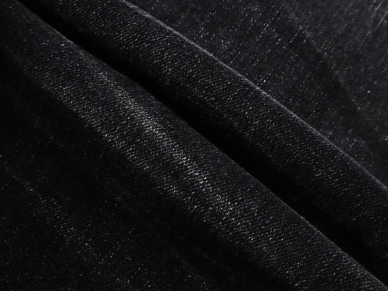 Amiri Hollywood Distressed Black Denim Jeans - image 16