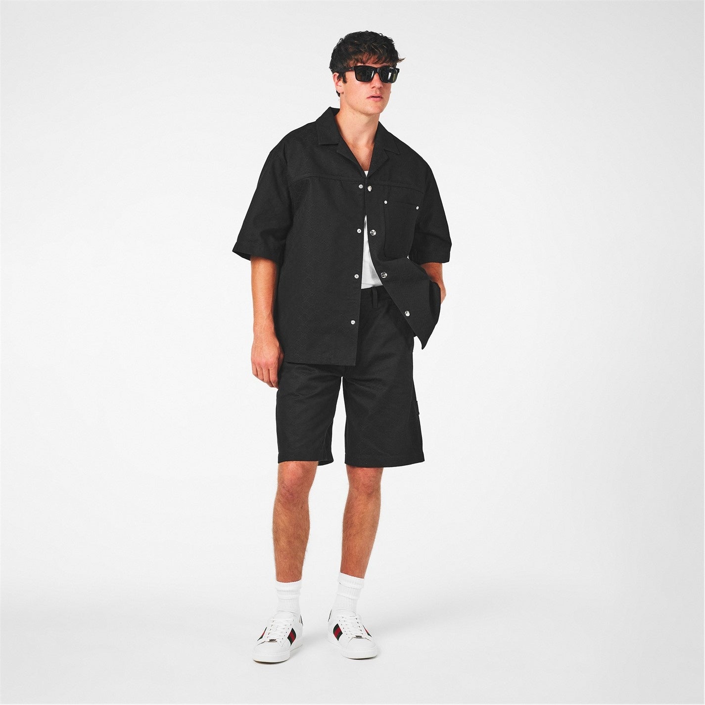 Gucci GG Denim Short-Sleeved Shirt - image 6