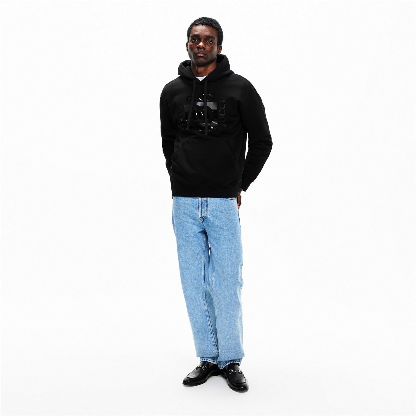 Gucci Logo Print Pullover Hoodie - image 6