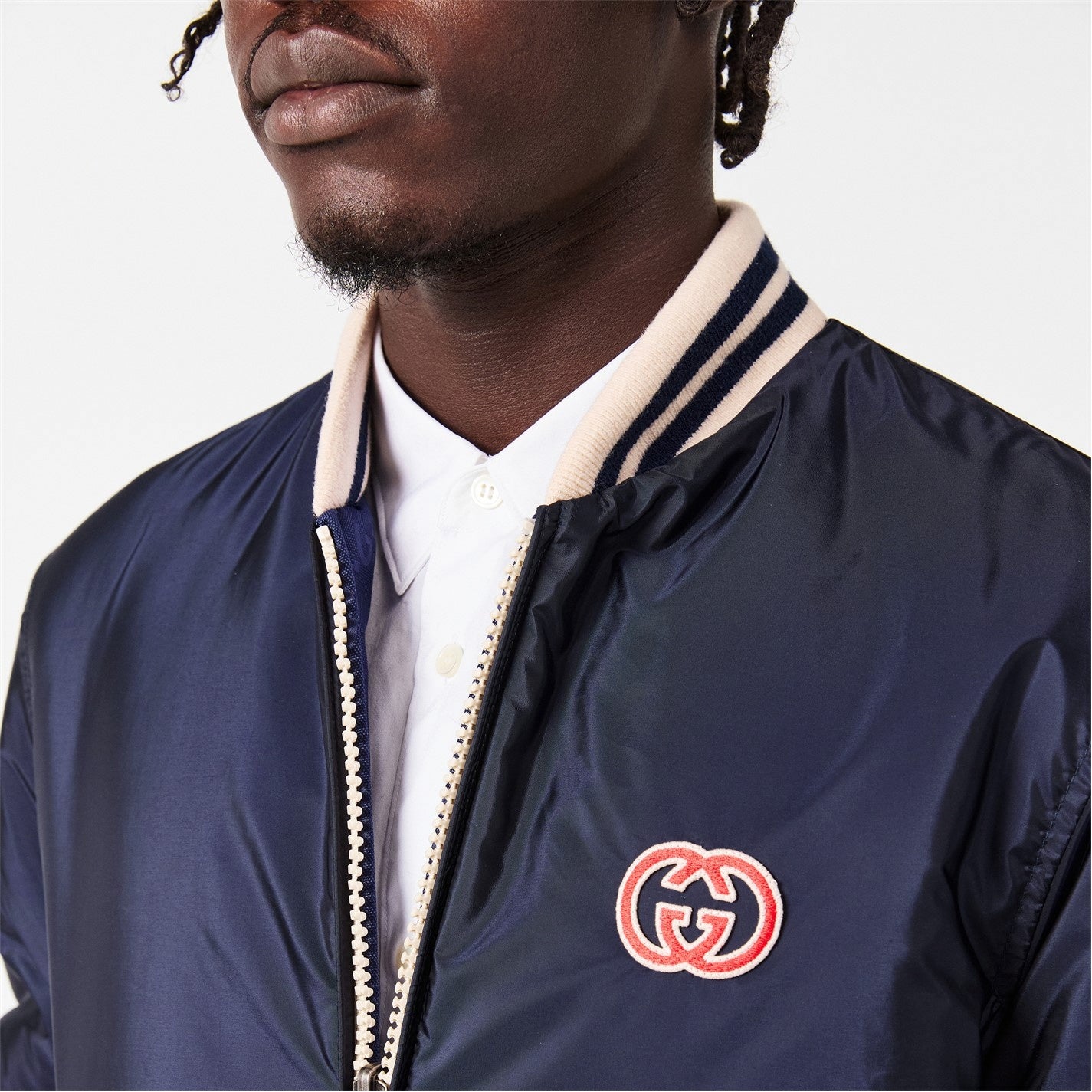 Gucci Reversible GG Bomber Jacket - image 4