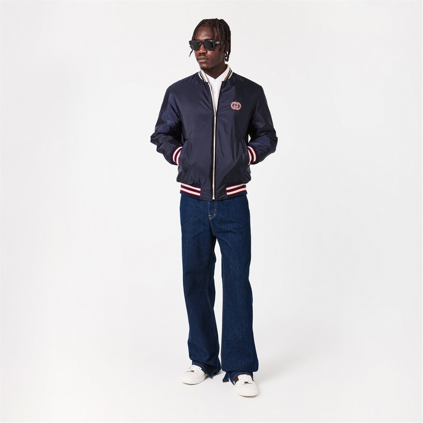 Gucci Reversible GG Bomber Jacket - image 7