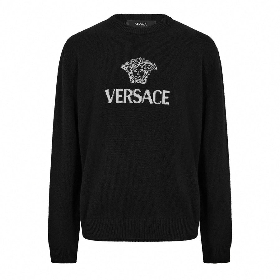 Versace Medusa Logo Crew Neck Jumper