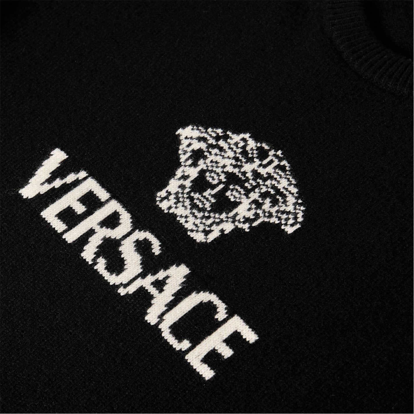 Versace Medusa Logo Crew Neck Jumper - image 3
