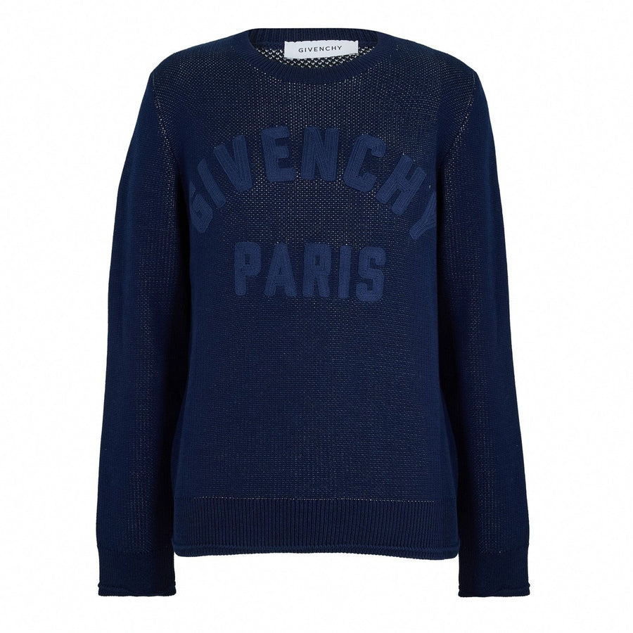 Givenchy Men's GIV Logo Crew Neck Jumper