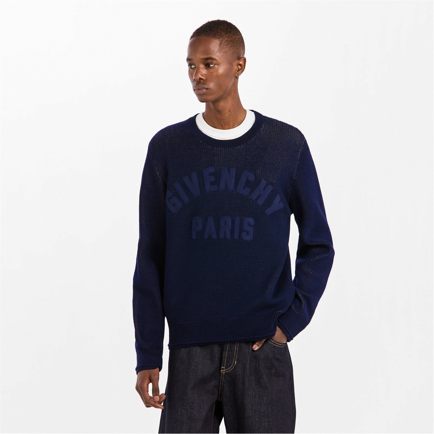 Givenchy Men's GIV Logo Crew Neck Jumper - image 4