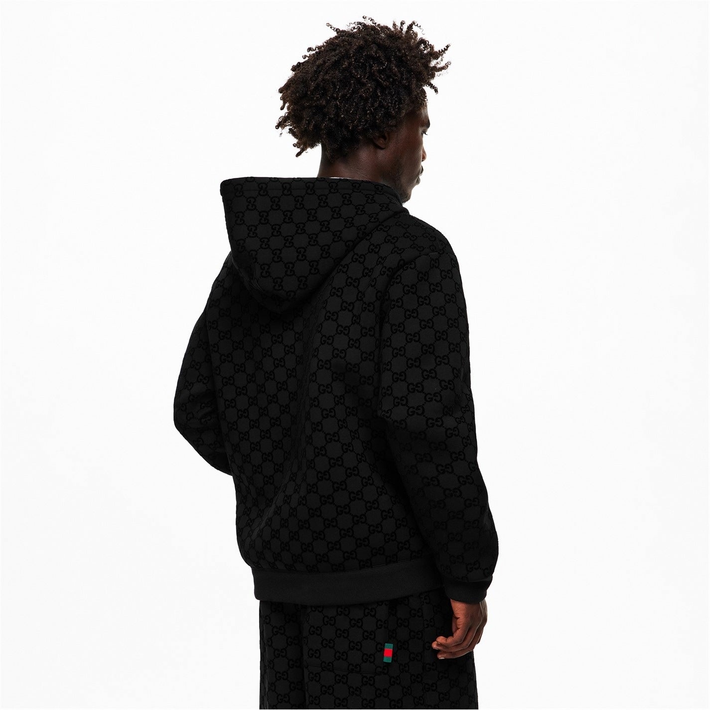 Gucci GG Flock Zip Hoodie - image 6