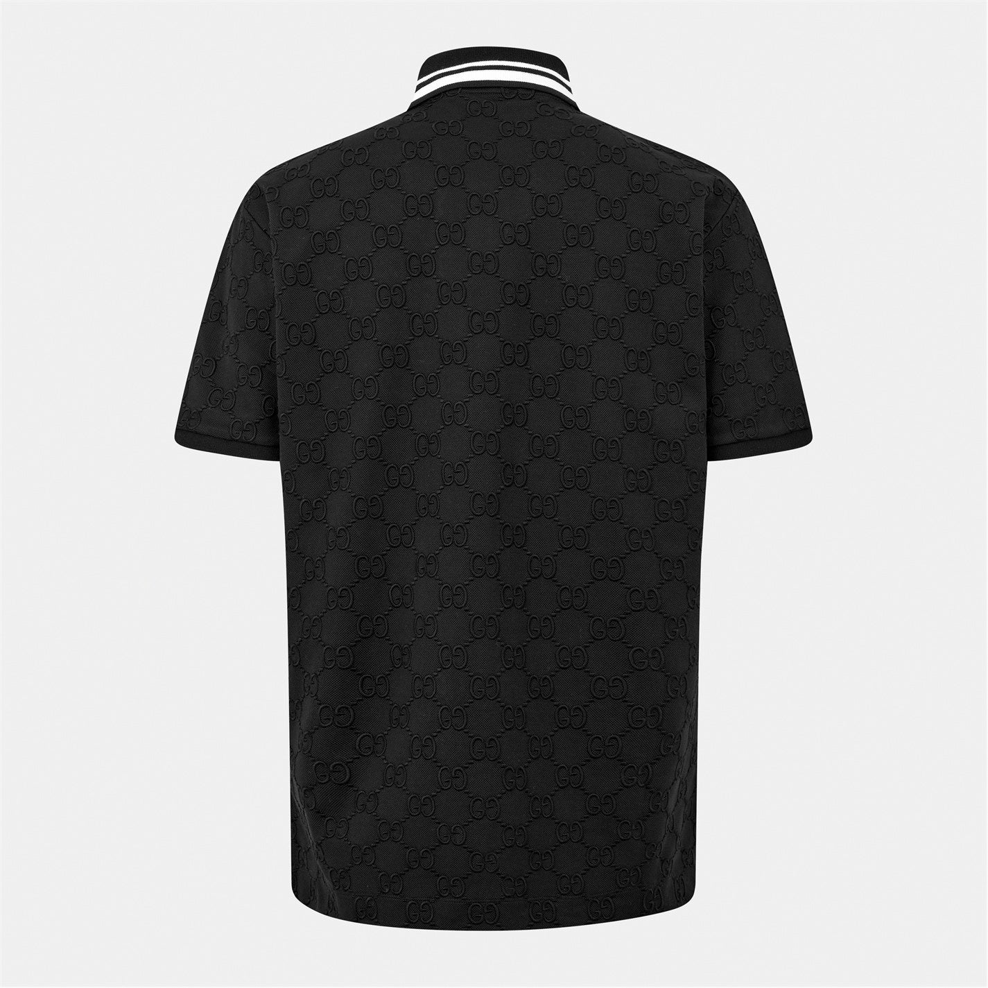 Gucci GG Jacquard Cotton Polo Shirt - image 2