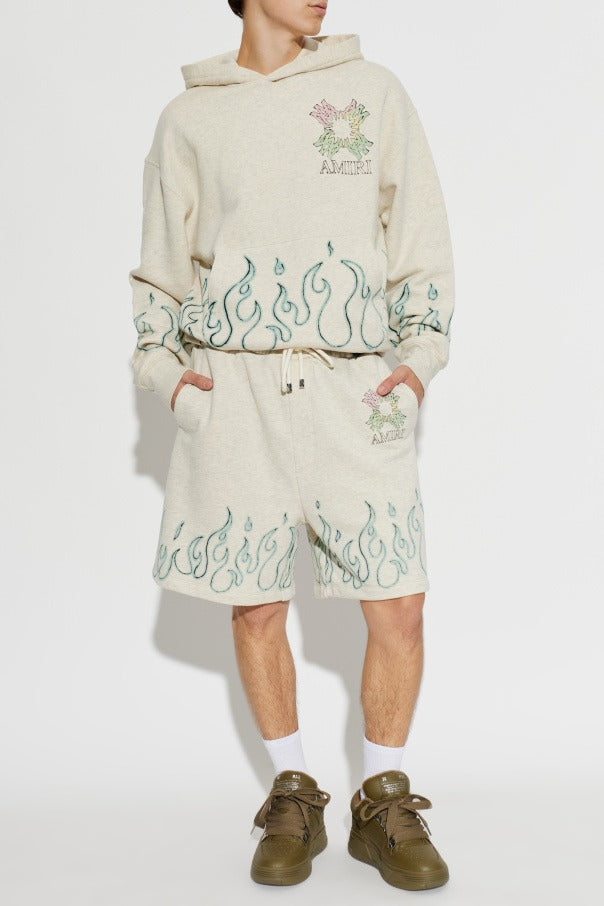 Amiri Men’s Grey Logo Shorts - image 3