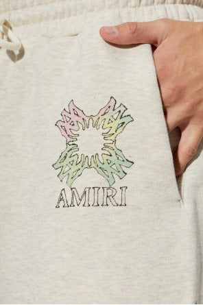 Amiri Men’s Grey Logo Shorts - image 5