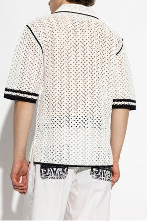 Dolce & Gabbana Men’s White Short-Sleeve Shirt - image 4