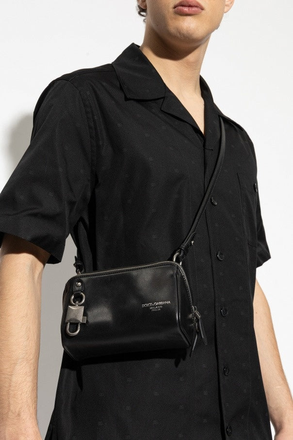 Dolce & Gabbana Black "Lock" Shoulder Bag - image 2