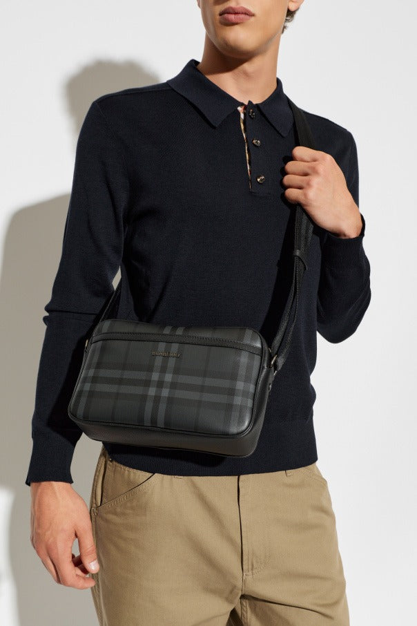 Burberry Black Bag with Logo - image 3