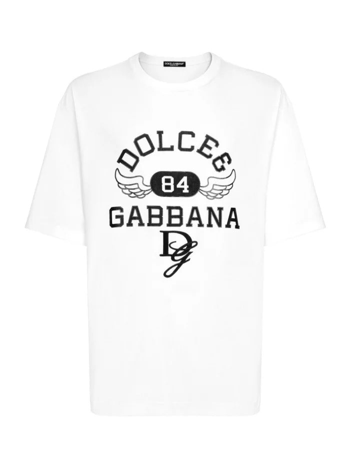 Dolce & Gabbana Logo Printed Crewneck T-Shirt