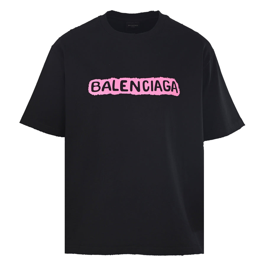 Balenciaga Black Logo T-Shirt