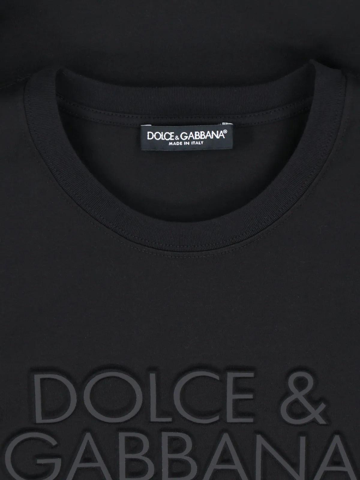 Dolce & Gabbana Logo Printed Crewneck T-Shirt - image 3