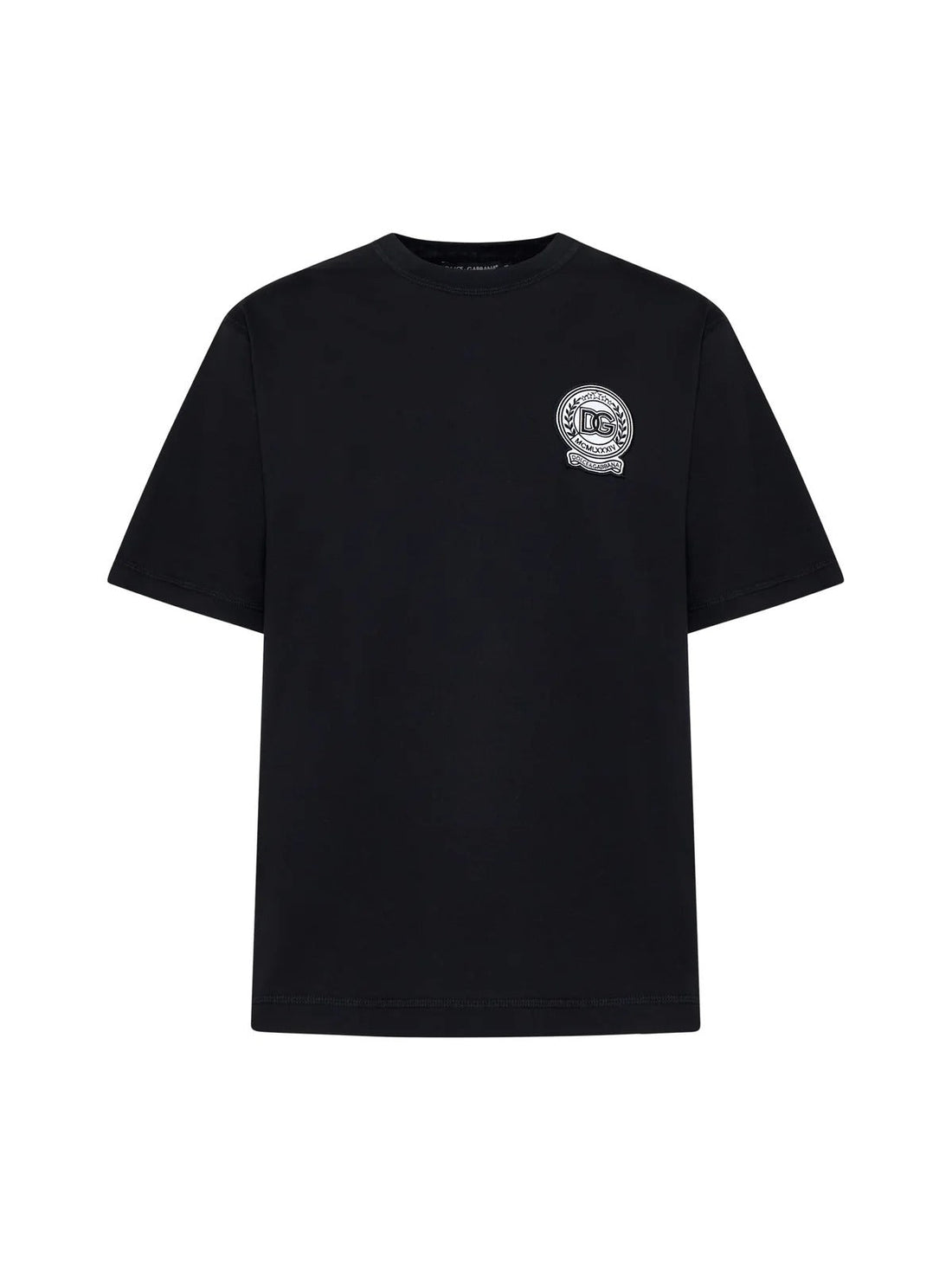 Logo Patch Crewneck T-Shirt